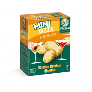 MINI PIZZAS CHEESE YEAST DOUGH PRECOOKED