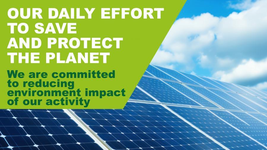 Our daily effort to save and protect the planet